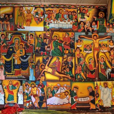 Peinture de monastère