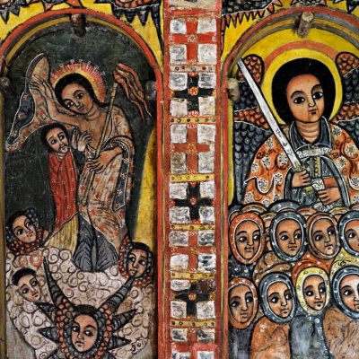 Peinture de monastère du lac Tana